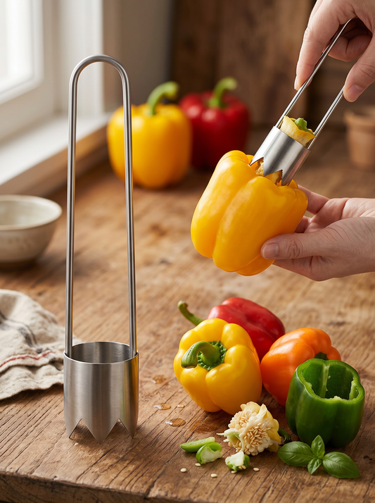 Roestvrijstalen Paprika Kernverwijderaar🌶️