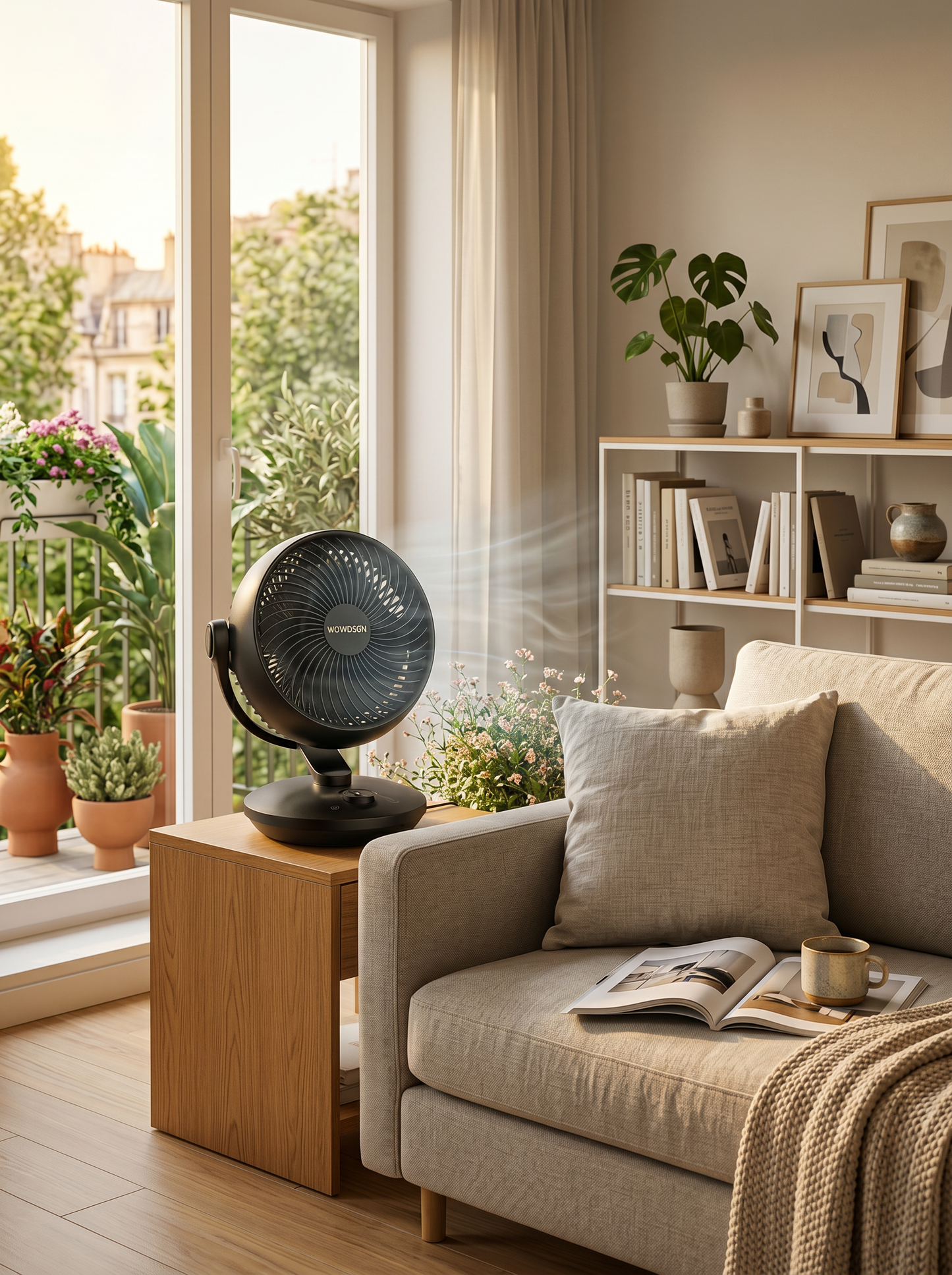 Ventilator – Krachtig, Stil en Volledig Instelbaar🔄
