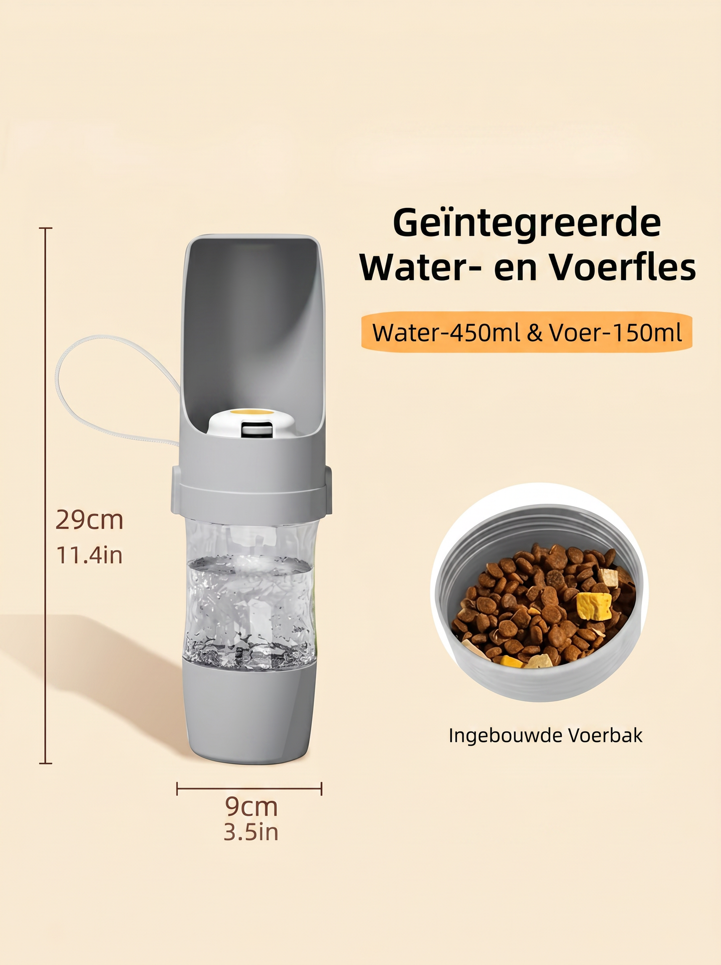 Draagbare Hondenwaterfles🐶