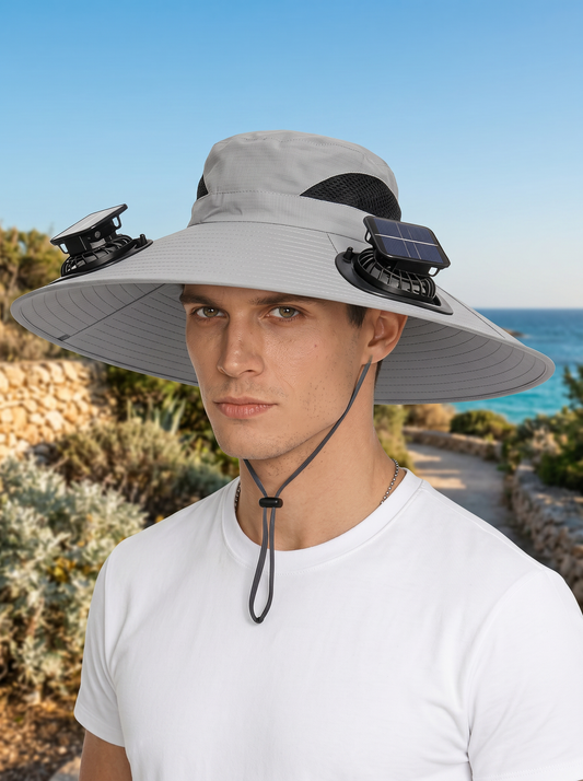 Zonne-energie Ventilatorhoed🌞