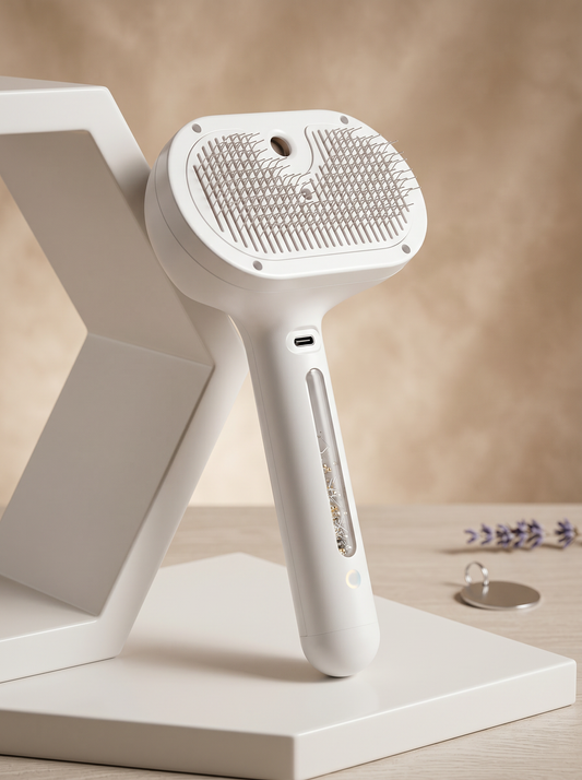 3-in-1 Stoomborstel voor Katten en Honden🐾
